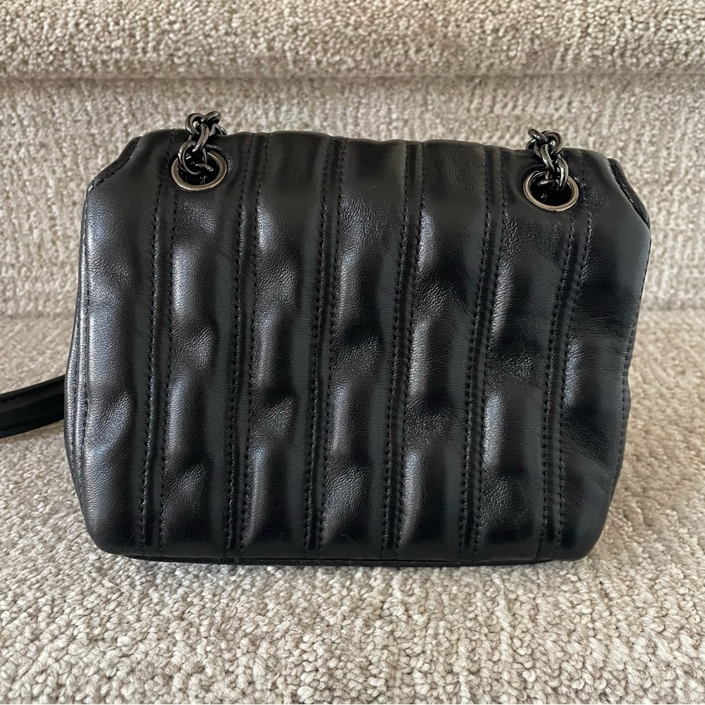 Longchamp Brioche XS Crossbody Shoulder Black Leather Handbag BRAND NEW - Picture 6 of 10